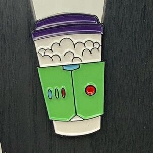 Buzz Light Year Inspired Coffee Cup Enamel Pin